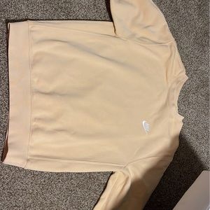 Orange Nike crewneck